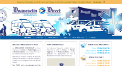 Desktop Screenshot of ambulances-taxi-dinan.com